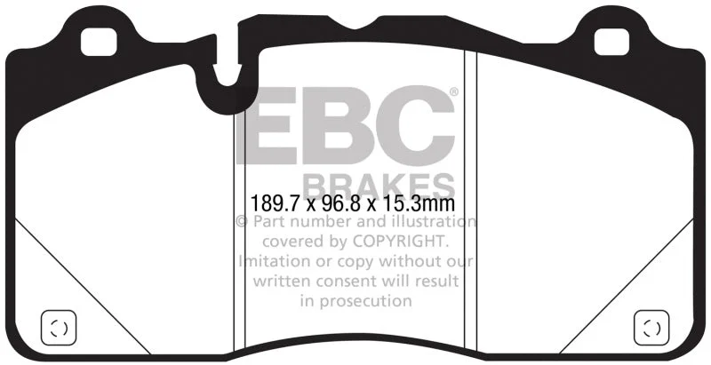 EBC - Front Bluestuff Pad PN DP53050NDX