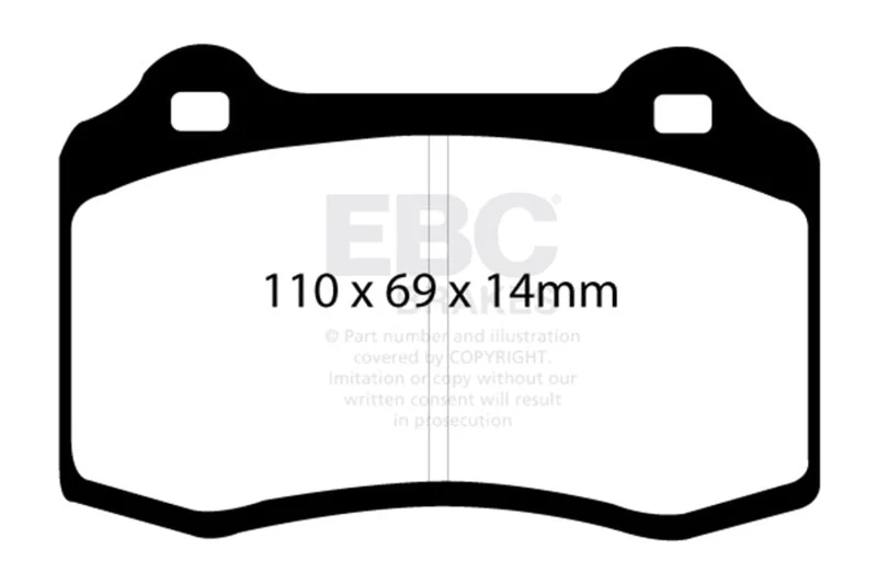 EBC - Front Redstuff Pad PN DP31140C