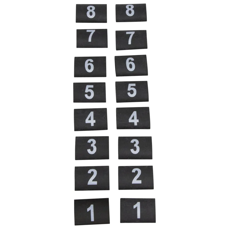 Fast Cyl. Numbering Kit, 8.5Mm, Heat Shrink, 8.5Mm Universal