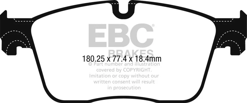 EBC - Front Yellowstuff Pad PN DP42253R