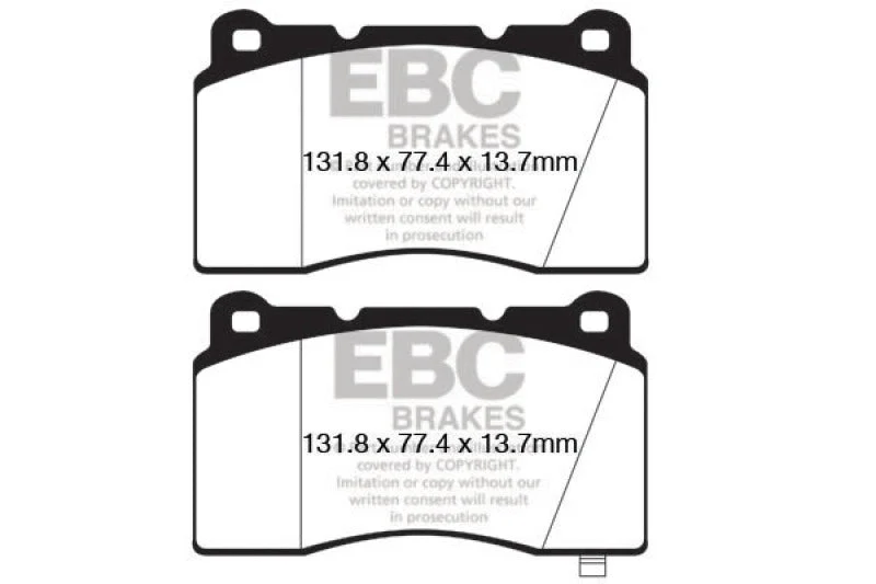 EBC - Front Yellowstuff Pad PN DP42147R