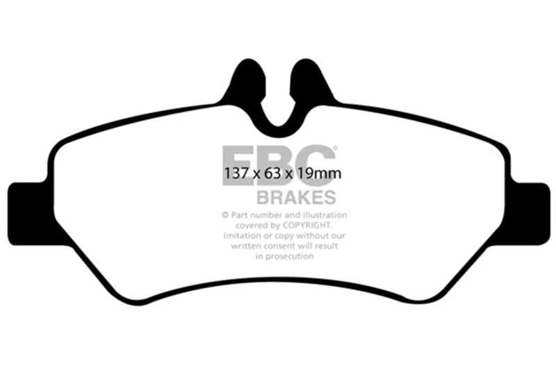 EBC - Rear Greenstuff Pad PN DP61927