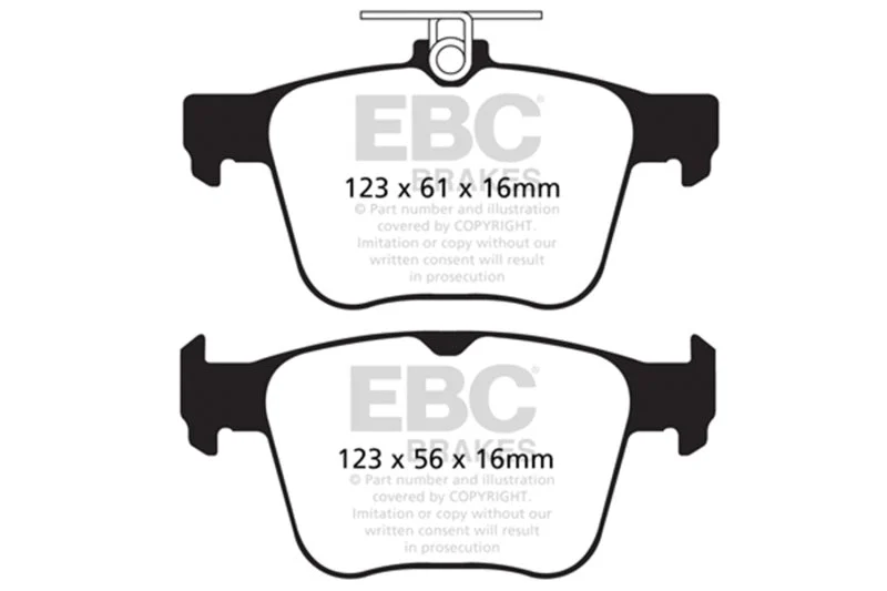 EBC - Rear Redstuff Pad PN DP32173C