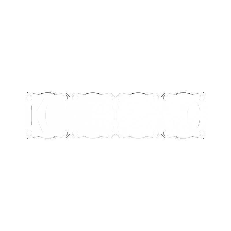 KC HiLiTES FLEX ERA LED Light Bar 10in. Light Shield - Clear (SHIELD ONLY)