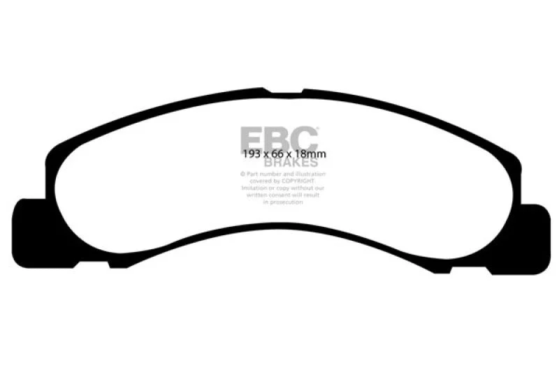 EBC Extra Duty - Front Pad PN ED91308
