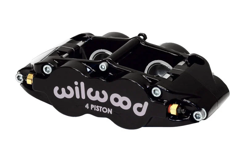 Wilwood 120-11784-BK - Caliper-Narrow Superlite 4R - Black 1.75/1.75in Pistons 1.10in Disc