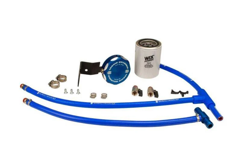 Sinister Diesel SD-6.0CF03-01-20 - 03-07 Ford Powerstroke 6.0L w/ Wix (Round) Coolant Filtration System