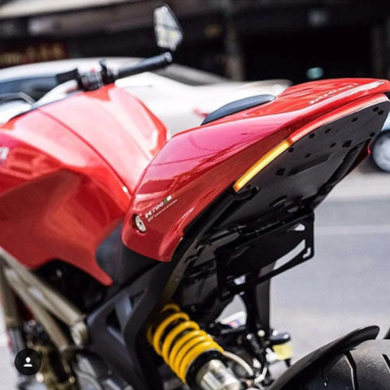 New Rage Cycles 696-FE - 08-14 Ducati Monster 696 Fender Eliminator Kit