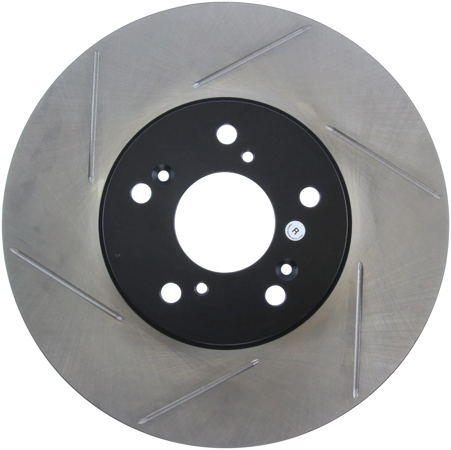 StopTech 126.40046SR - Power Slot Slotted 99-08 Acura TL (STD Caliper) / 01-03 CL / 04-09 TSX Front Right Rotor