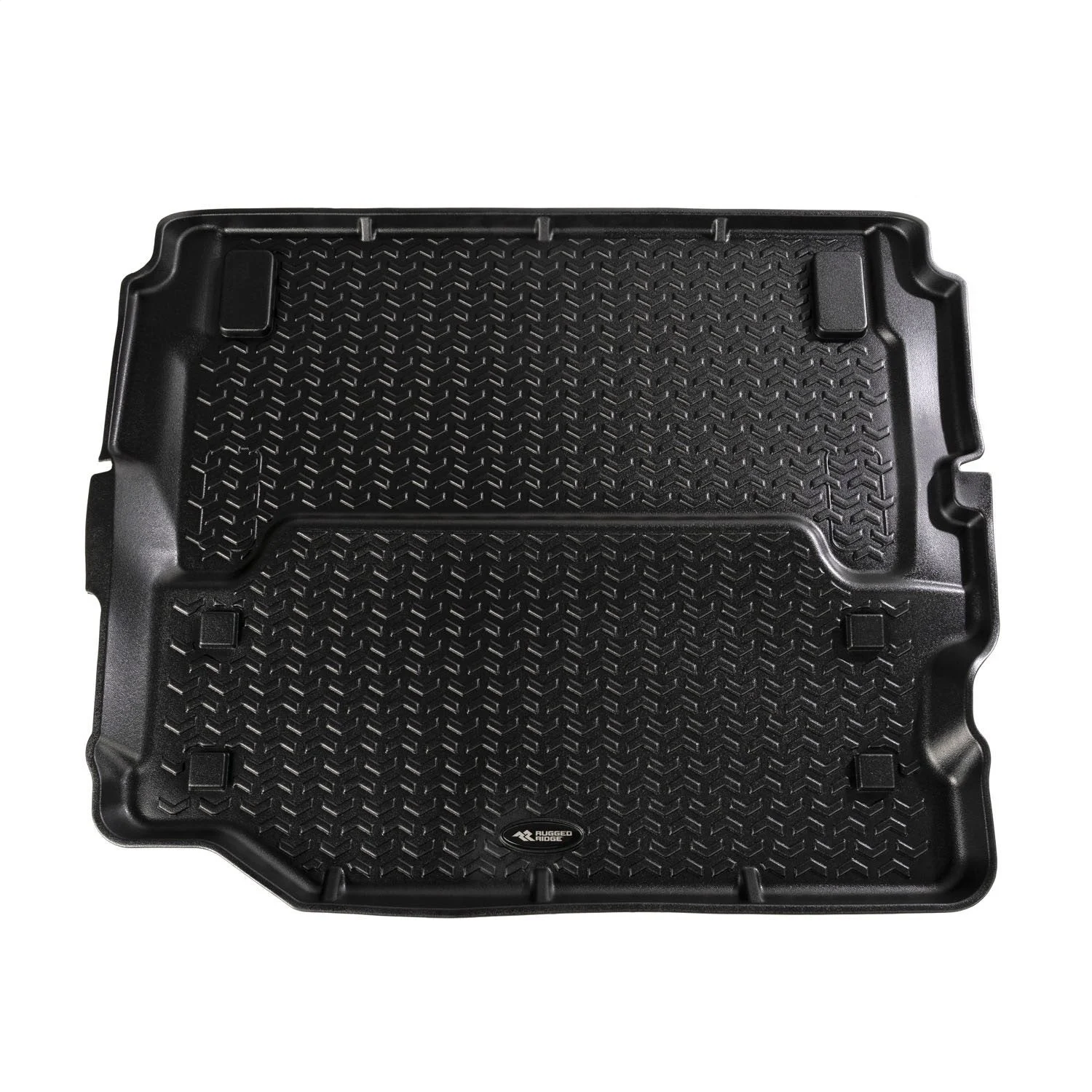 Rugged Ridge 12975.51 - Cargo Liner Full Black 18-20 Jeep Wrangler JL 2 Dr