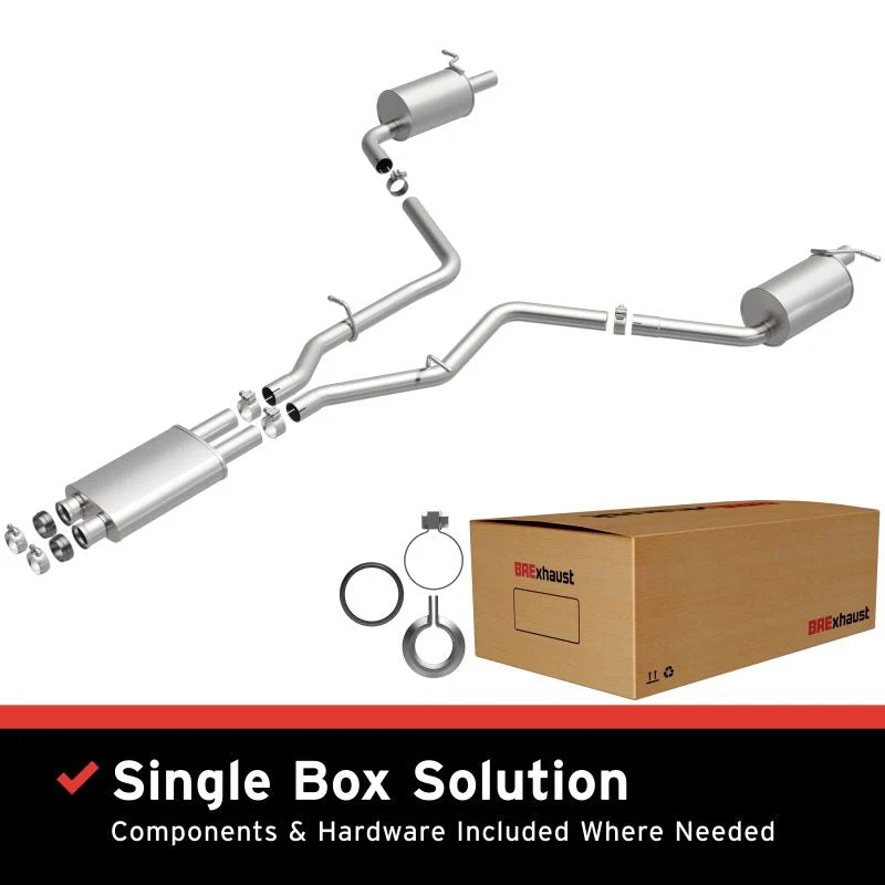 Magnaflow 106-0797 - BRExhaust Exhaust Kit - 10-16 Mercedes E350 3.5L