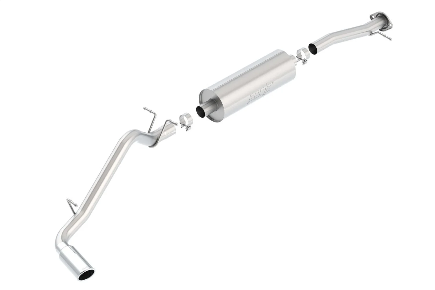 Borla 140645 - 15-16 Chevy Colorado/Canyon Crew Cab Std. Bed / Ext Cab LB CB Exhaust S-Type Right Rear Exit