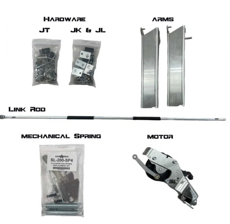 Rock Slide Engineering REBUILD20-078 - Rock Slide Rebuild Kit for Gen2 Step Sliders - JL 4DR PASS