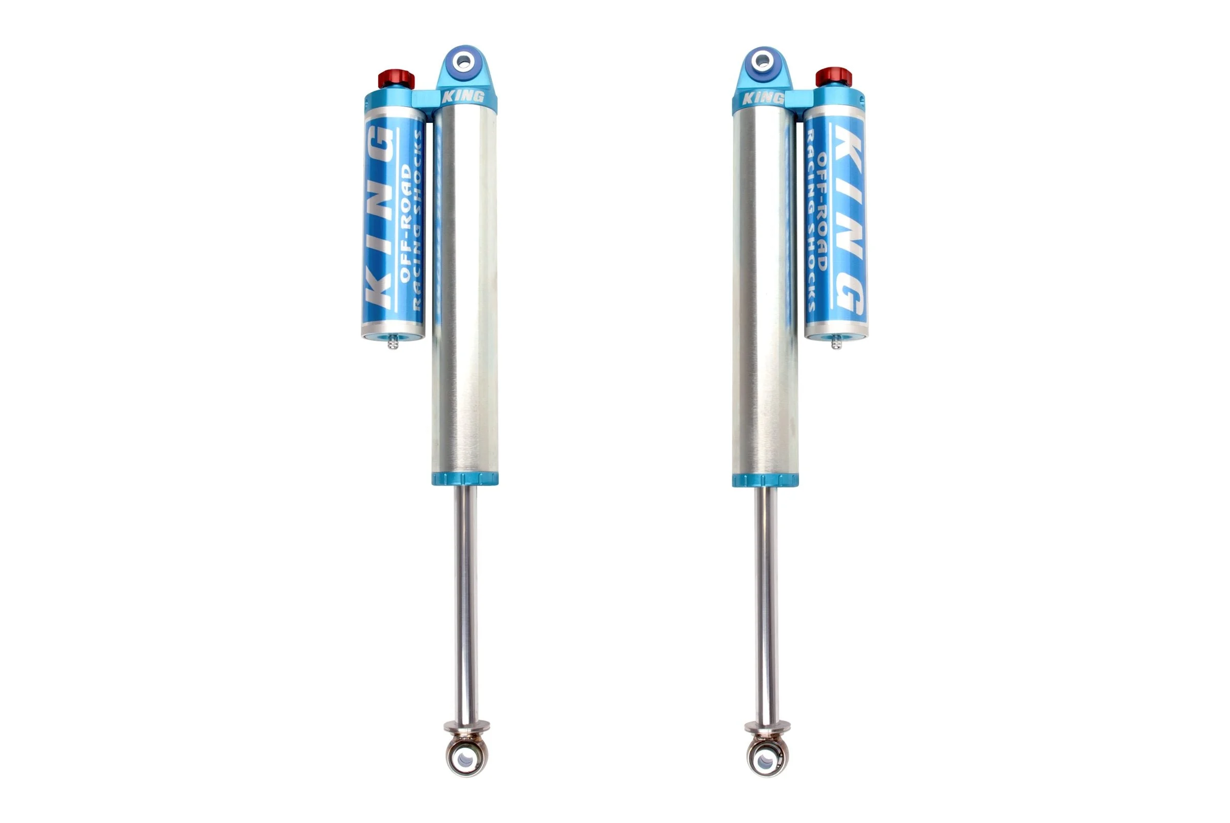 King Shocks 25001-356A - 2015+ Ford F150 2WD/4WD Rear 2.5 Dia Piggyback Reservoir Shock w/Adjuster (Pair)