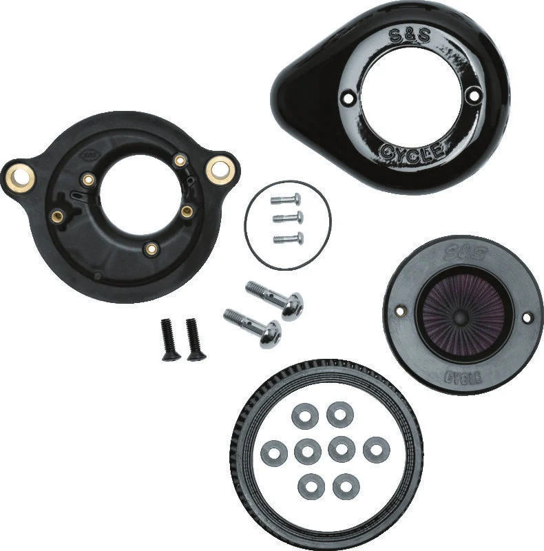 S&S Cycle 170-0718A - 2017+ M8 Models Stealth Air Stinger Kit w/ Gloss Black