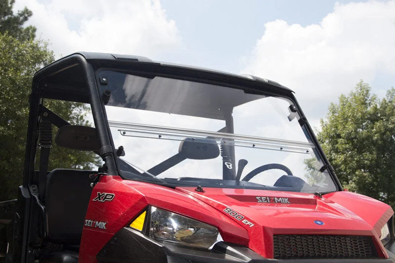 Seizmik 50-25001KIT - 13+ Polaris Ranger 900/1000 XP/Crew Full-Size Windshield Versa-Fold Double-Coated