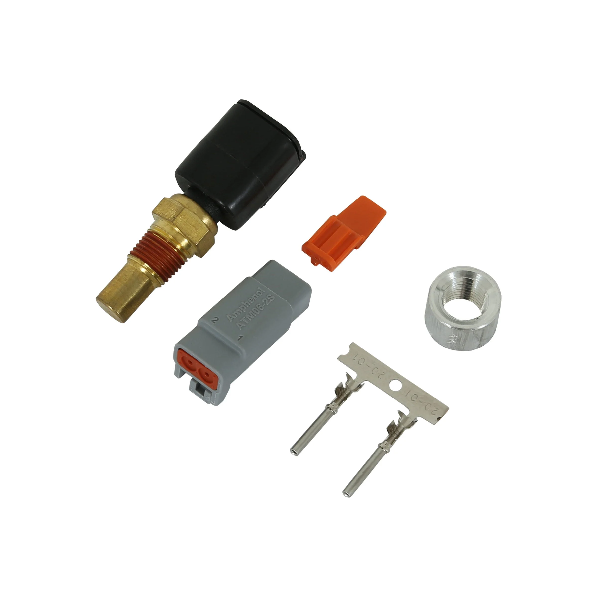 AEM 30-2013 - Universal 1/8in PTF Water/Coolant/Oil Temperature Sensor Kit w/ Deutsch Style Connector