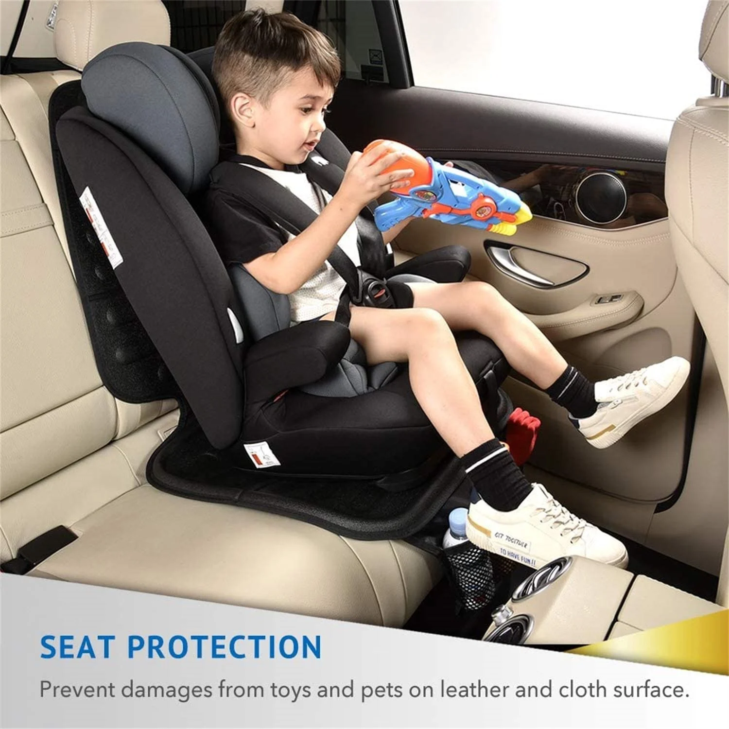 3D MAXpider 3153L-09 - Universal Child Seat Cover - Black