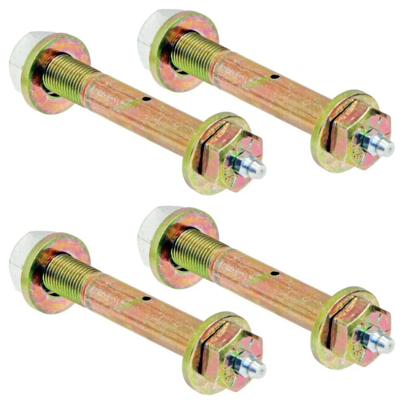 RockJock CE-91107-BDL-4P - Greaseable Bolt w/ Hardware 9/16 Inch Thread X 4 Inch Long 4-pack  4x4