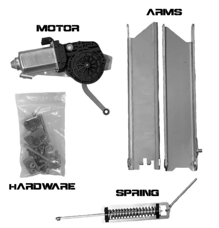 Rock Slide Engineering REBUILD20-086 - Rock Slide Rebuild Kit Step Slider - 4 Door Driver Side (Gen 3)