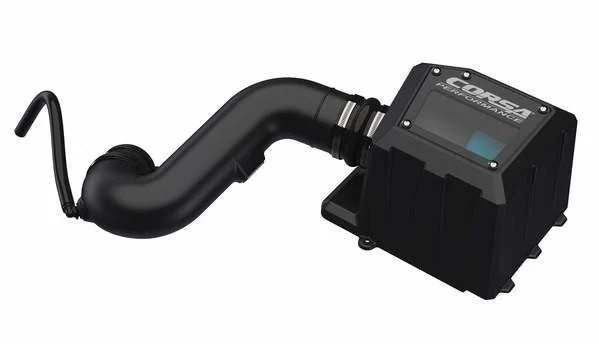 Corsa 459536 - Silverado/Sierra Closed Box Air Intake With Donaldson Powercore Dry Filter For 19-20 Silverado/Sierra 1500 5.3 Liter Fits 2019 and Up New Body Only
