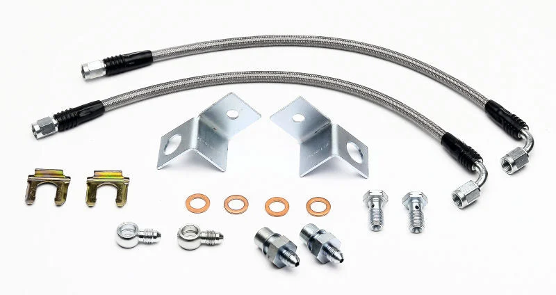 Wilwood 220-10417 - Flexline Kit Rear 2005-08 Ford Mustang w/ Combination Parking Brake Caliper