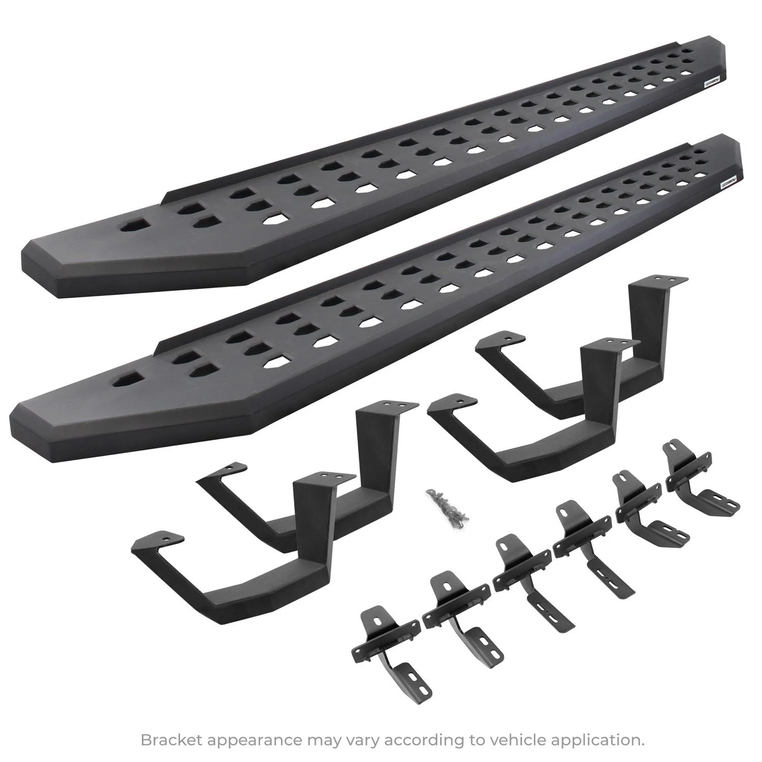 Go Rhino 6940518720PC - 15-19 Chevy 2500HD RB20 Complete Kit w/RB20 + Brkts + 2 RB20 Drop Steps