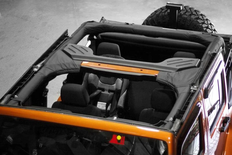 Rugged Ridge 13613.01 - Roll Bar Cover Polyester 07-18 Jeep Wrangler Unlimited JK