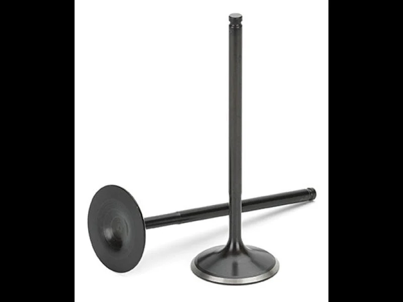 Supertech HIVN-1023F-8 - Honda K20/K24 Black Nitrided Intake Valve - +2mm Oversize - Set of 8