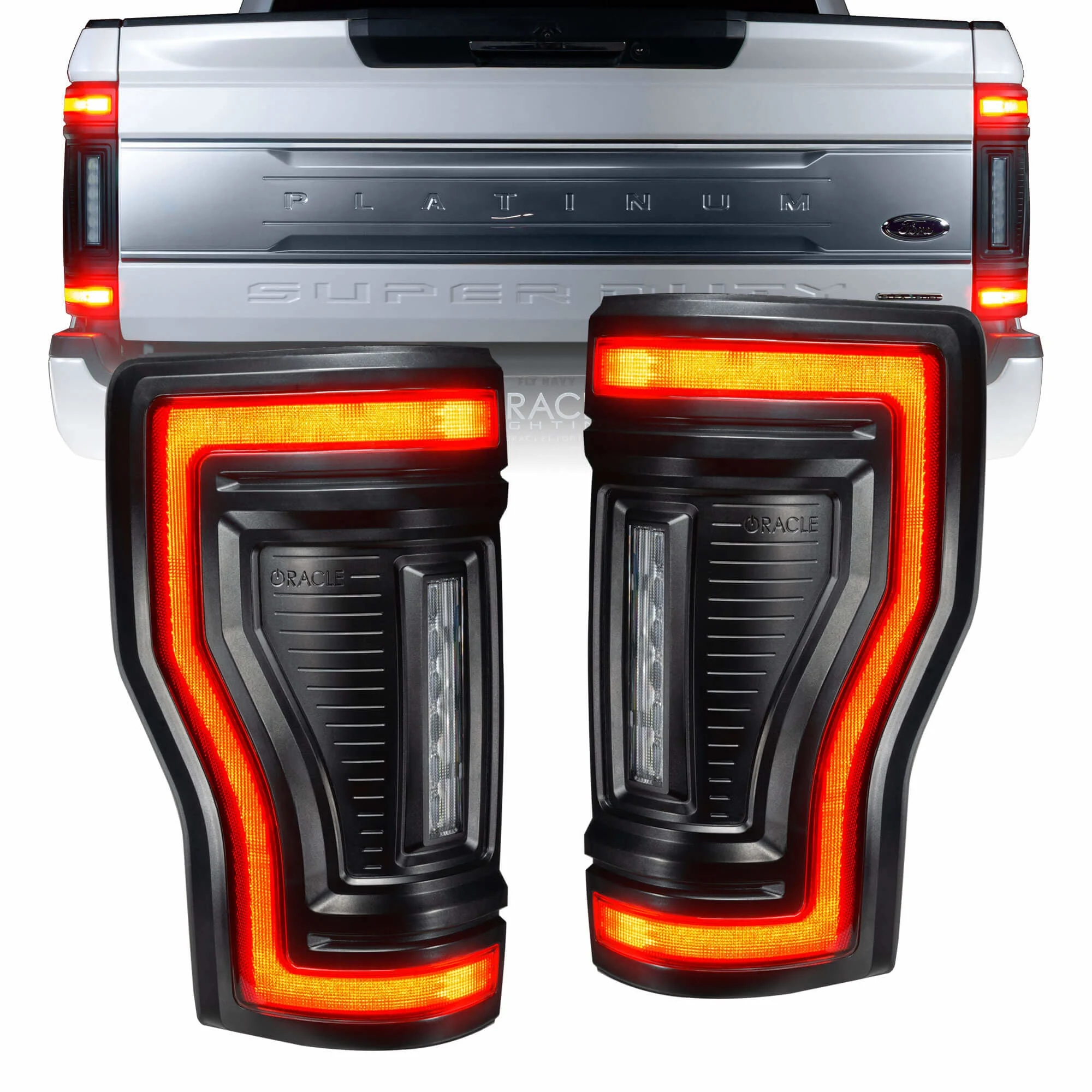 ORACLE Lighting 5896-504 - 17-22 Ford F-250/350 Superduty Flush Mount LED Tail Lights