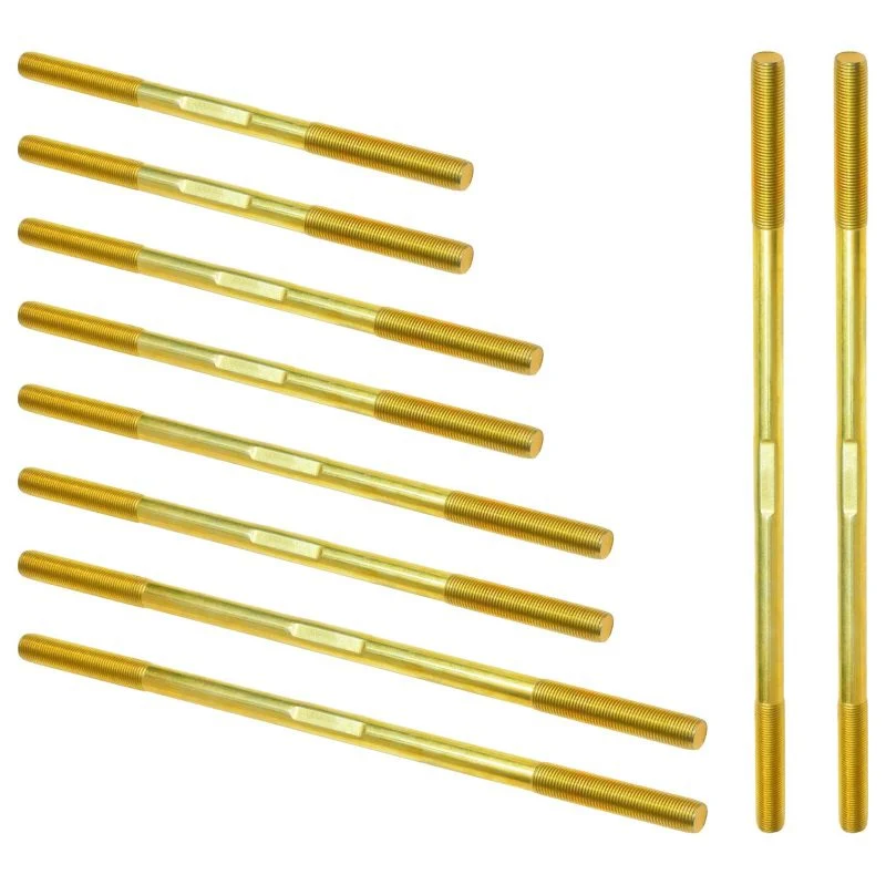 RockJock CE-9901RD-BDL - Adjustable Sway Bar End Link Rod Pack (2pc. 6 1/2 Inch 2pc. 8 1/2 Inch 2pc. 10 1/2 Inch 2pc. 12 1/2 Inch 2pc. 14 Inch)  4x4