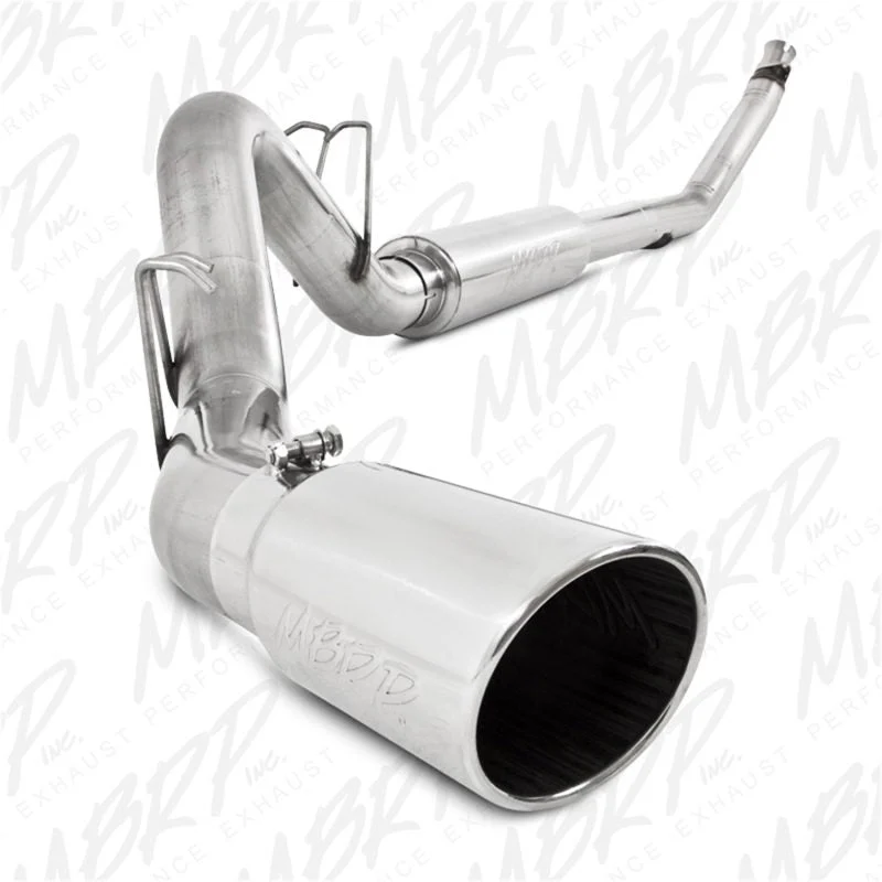 MBRP S6100409 - Dodge 4 Inch Turbo Back Single Side Armor Plus Series For 98-02 Dodge Ram 2500/3500 5.9L Cummins