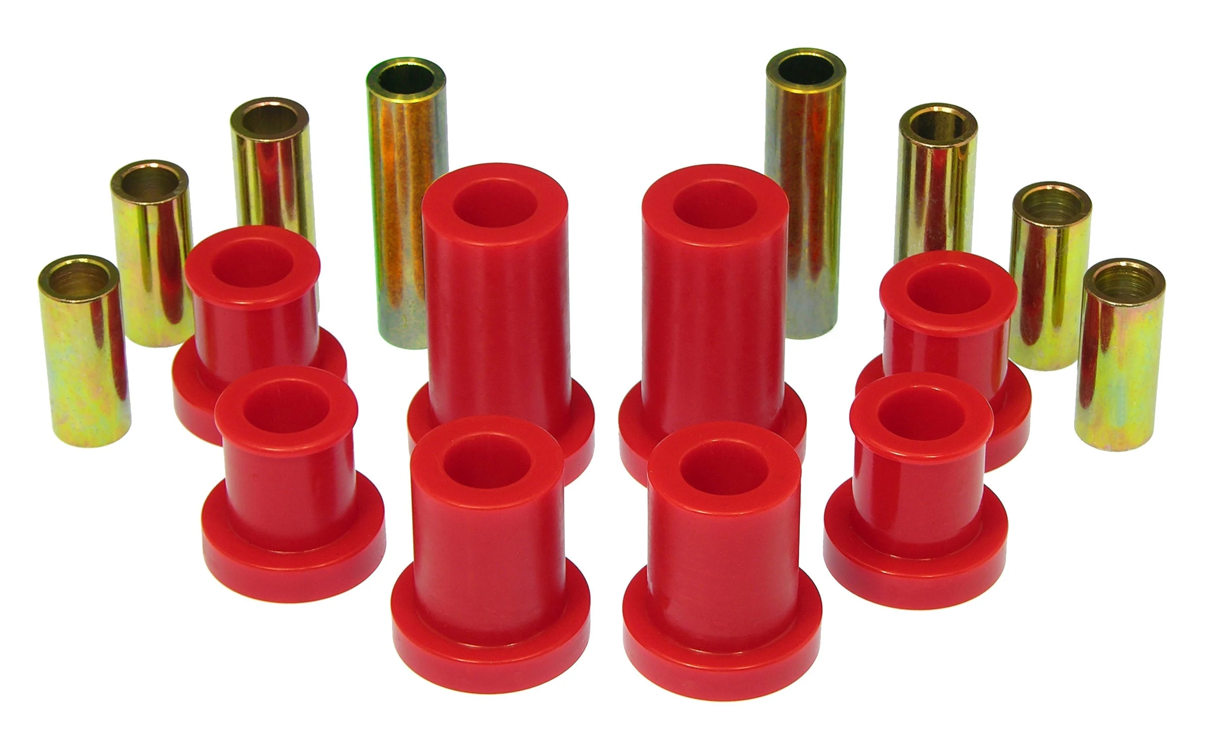 Prothane 7-243 - 07-14 Chevy Silverado 2/4wd Upper/Lower Front Control Arm Bushings - Red