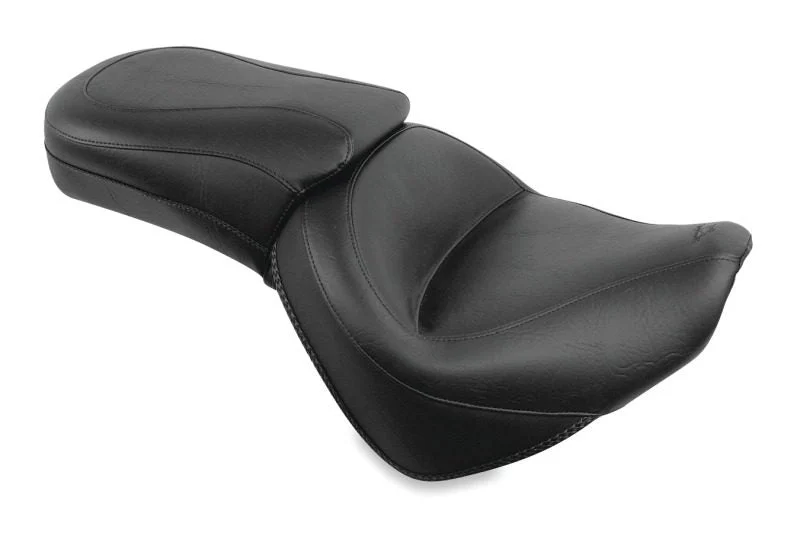 Mustang Motorcycle 76641 - Mustang 10-13 Honda VT1300C Sabre,10-16 Stateline, 10-15 Interstate 1PC Seat - Black