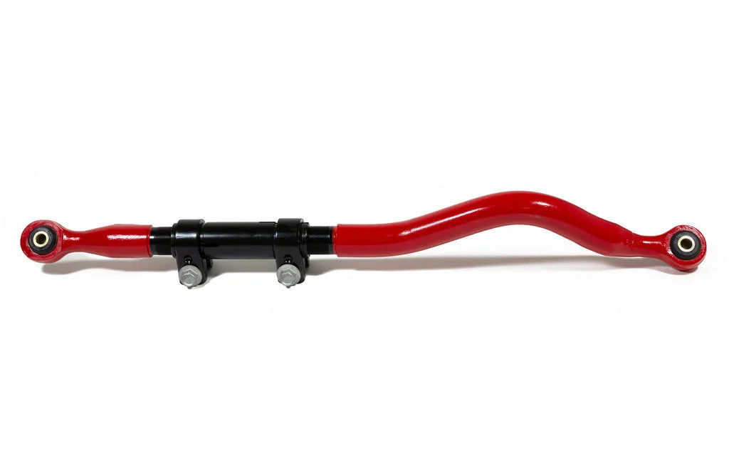 Steer Smarts 75049001 - Jeep Pro-Series Front Adjustable Track Bar Yeti XD Red For 18-24 Wrangler JL/Gladiator
