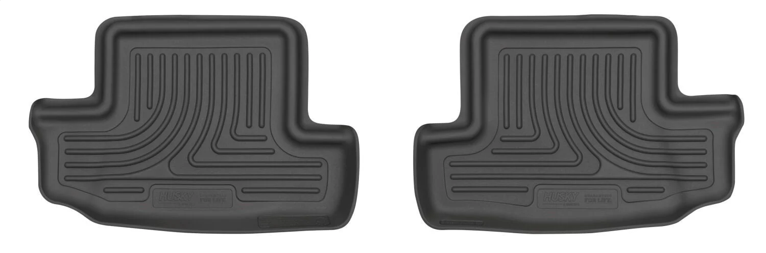 Husky Liners 11411 - Weatherbeater - 2nd Seat Floor Liner; Black