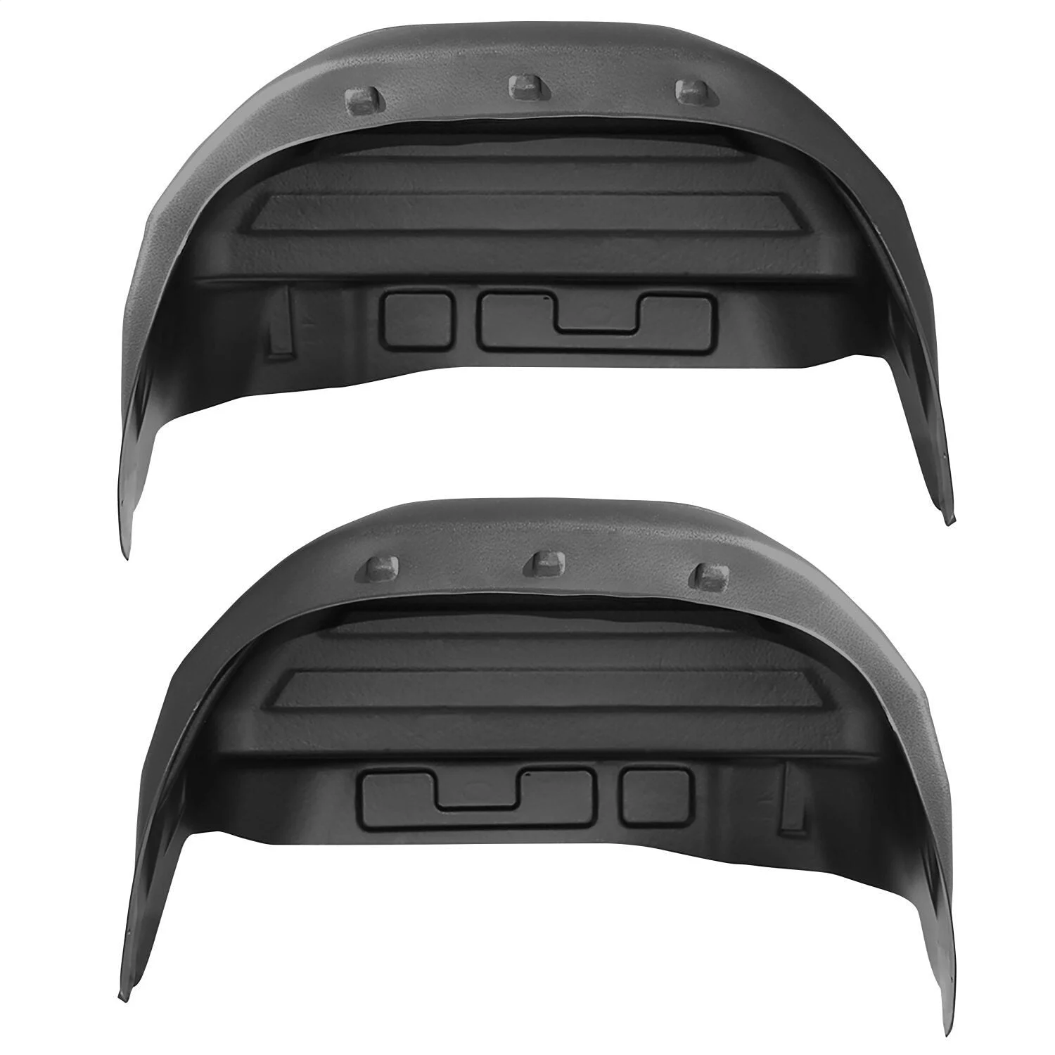 Husky Liners 79041 - 99-06 Chevrolet Silverado 1500 / 99-04 Silverado 2500 Rear Wheel Well Guards - Black