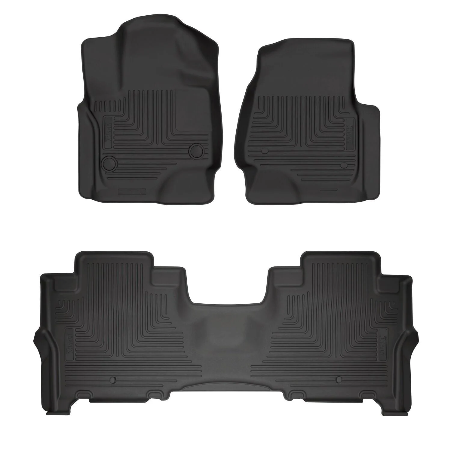 Husky Liners 93741 - Weatherbeater - Front & 2nd Seat Floor Liners
