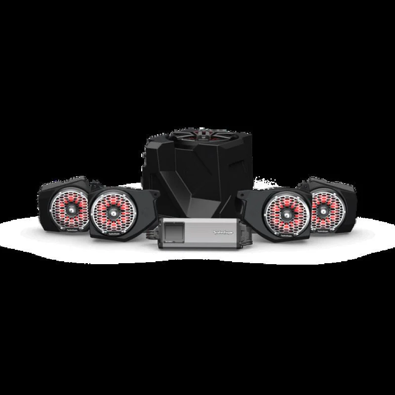 Rockford Fosgate RNGR18RC-STG6 - Polaris Ranger Stage-6 Audio System for Ride Command (Gen-2)
