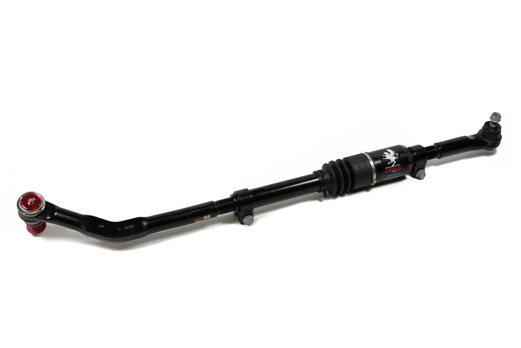 Steer Smarts 78077001 - Jeep Drag Link No Drill Top Mount w/ Griffin XD Black Bellow Yeti XD For 18-24 Wrangler/Gladiator