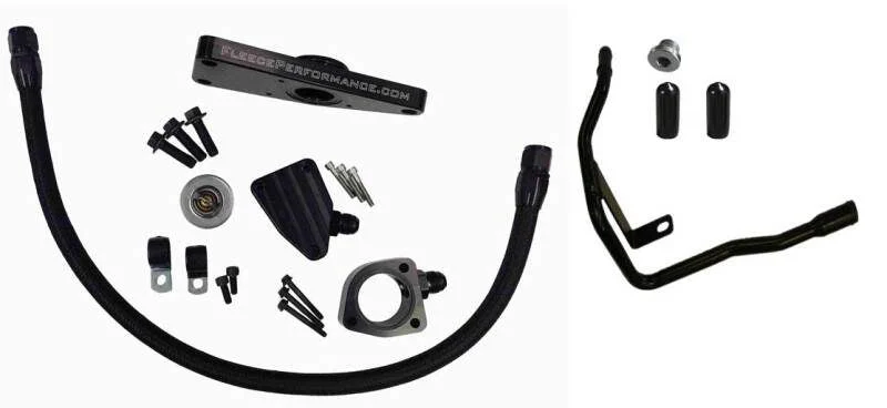 Fleece Performance FPE-CLNTBYPS-CUMMINS-0607 - Cummins Coolant Bypass Kit 2006-2007 Auto Trans