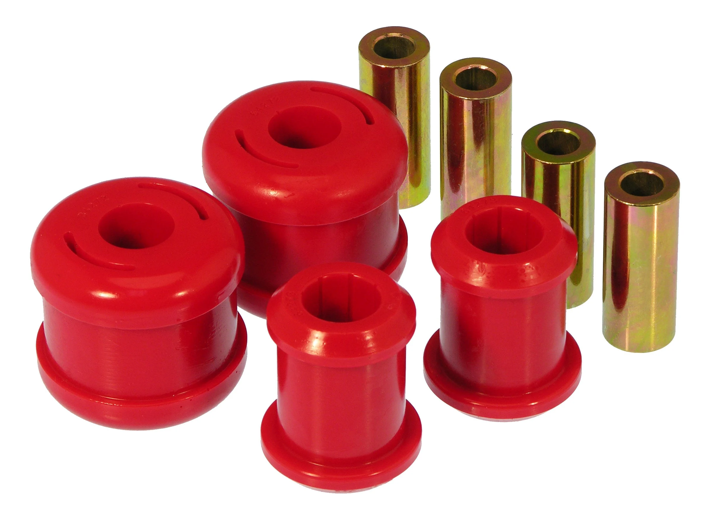 Prothane 8-215 - 01-02 Honda Civic Front Control Arm Bushings - Red