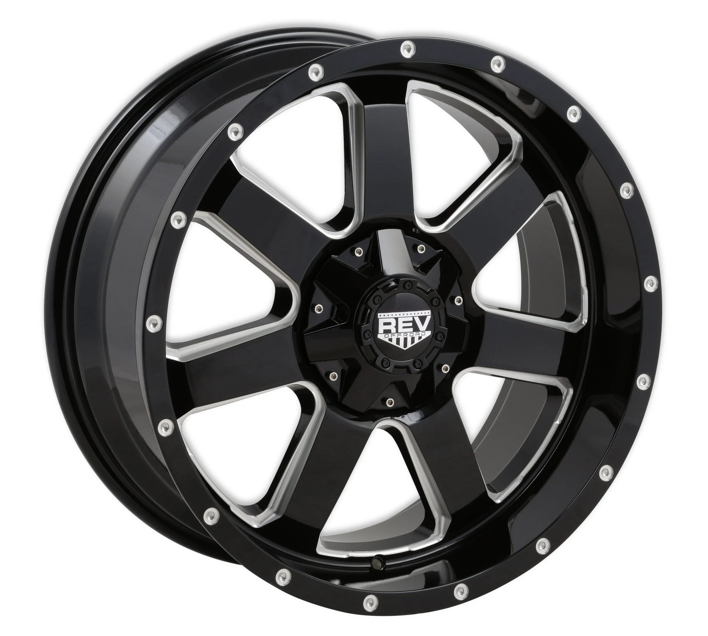 REV Wheels 885M-2907312 - Off Road 885 Series - 20x9 - 4.53 BS - 5x5