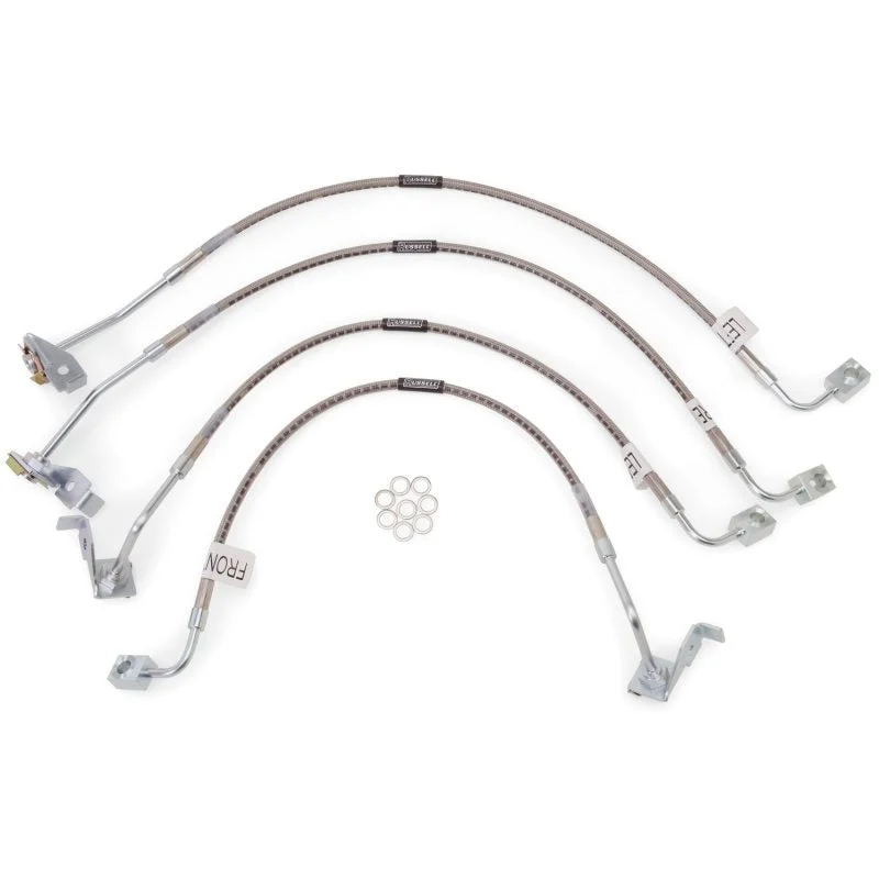 Russell 695970 - Performance 07-08 Jeep Wrangler JK with 6in Lift Brake Line Kit