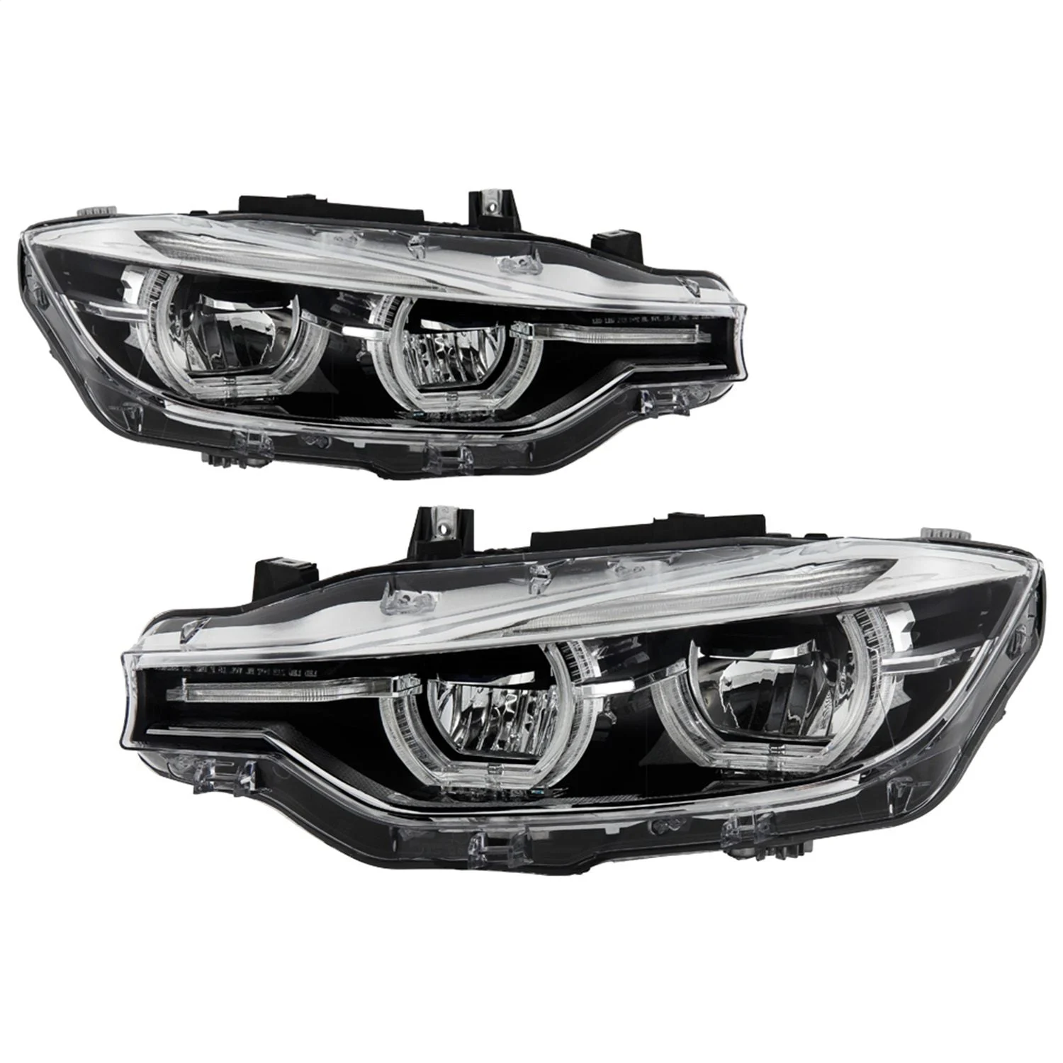 Spyder 9948534 - BMW F30 3 Series 4Dr LED Projector Headlights Chrome PRO-JH-BF3012H-4D-LED-C