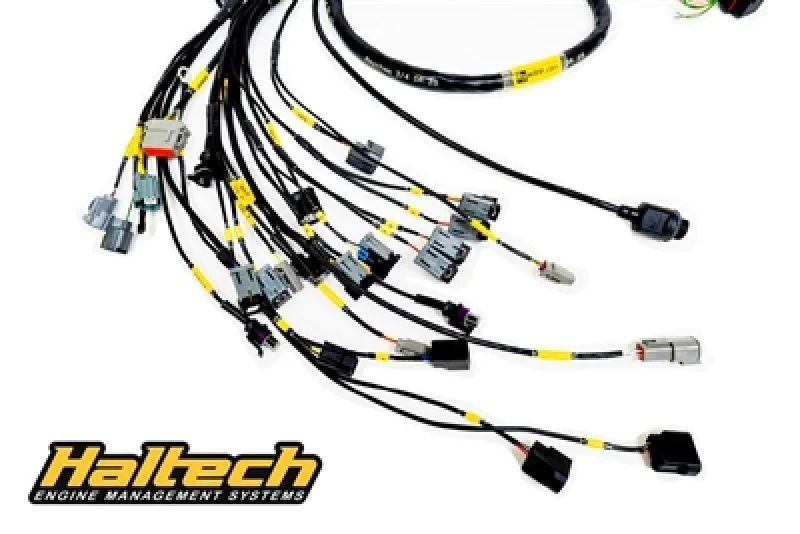 Rywire RY-K2-HALTECH-ELITE - Honda K-Series (w/Haltech Elite 1500+) Eng Harn w/OBD2 Alt/EV14 Inj/AEM IAT/MAP (Adapter Req)
