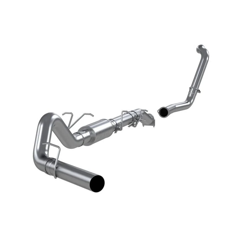 MBRP S6206P - 4 Inch Turbo Back Single Side Stock Cat For 03-07 Ford F-250/350 6.0L, Extended Cab/Crew Cab