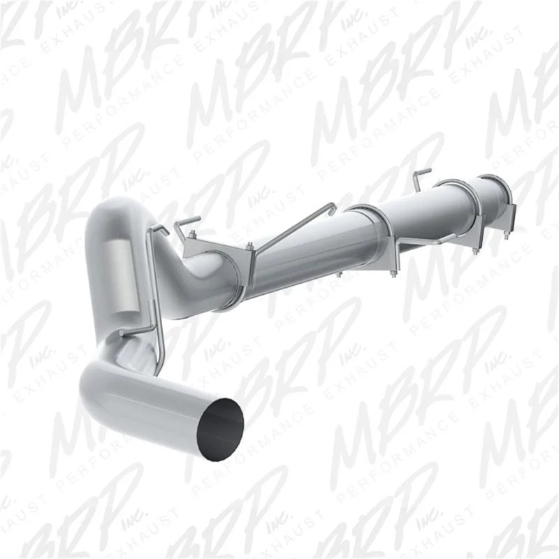 MBRP S61180PLM - 5 Inch Cat Back Exhaust System Single Side Exit No Muffler For 04-07 Dodge Ram 2500/3500 Cummins 600/610