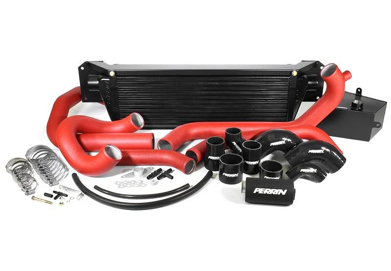 Perrin PSP-ITR-437-1BK - 15-21 Subaru WRX/STI Front Mount Intercooler Core + Mounting Beam - Black Core