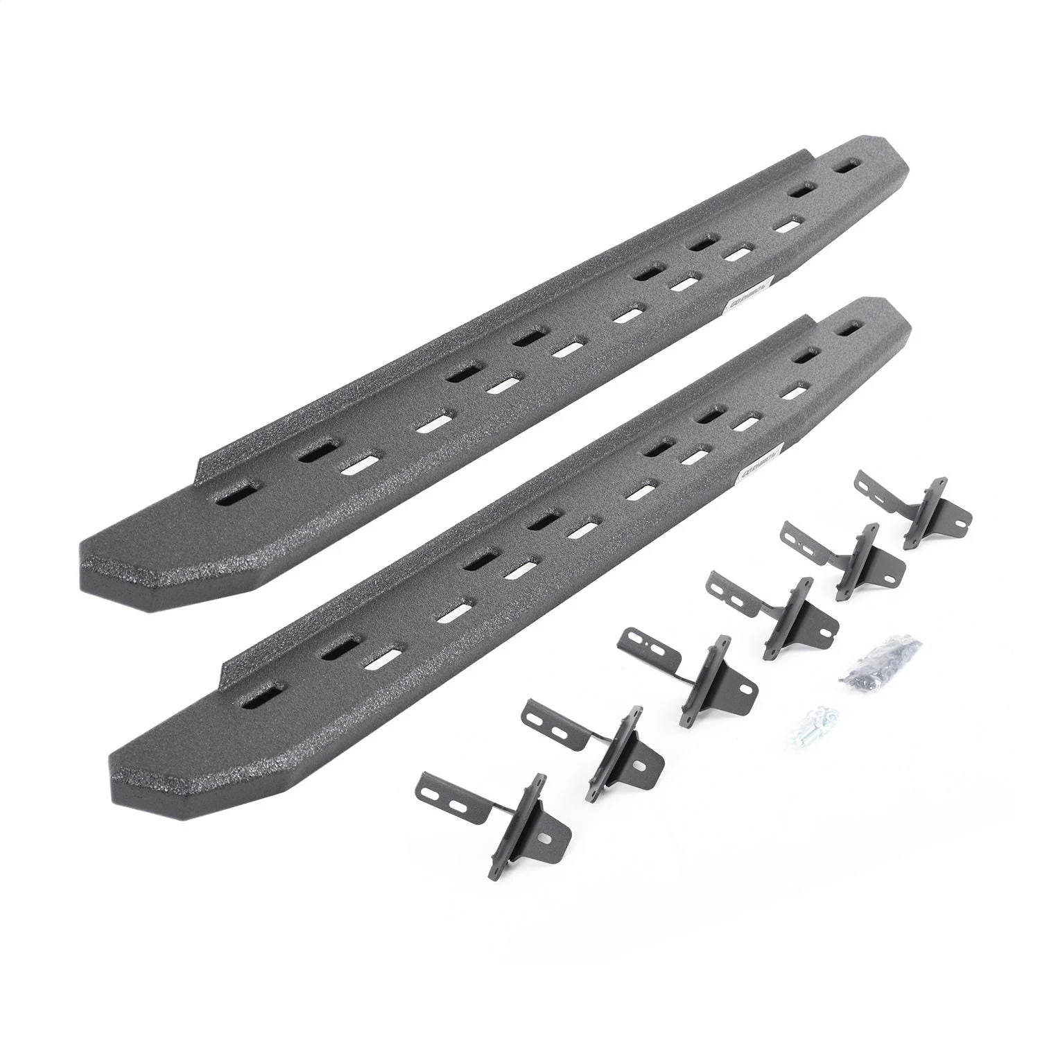 Go Rhino 69613157SPC - - RB30 Slim Line Running Boards with Mounting Bracket Kit - Textured Black